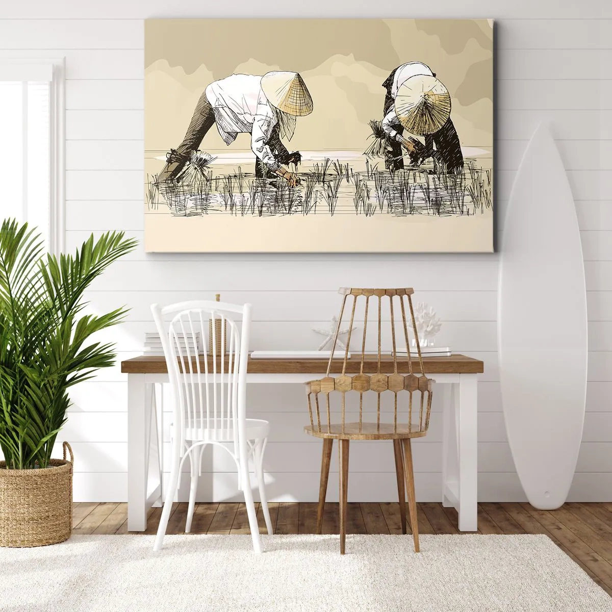 Vászonkép - Sikeres betakarítást - 120x80 cm