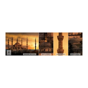 Fotótapéta Minta Standard Eco - Isten hatalmas - Építészet, Mecset, Isztambul - 100x30 cm