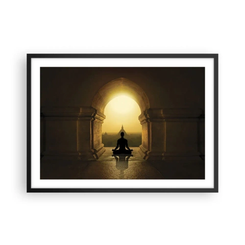 Poszter fehér keretben - Teljes harmónia - 70x50 cm