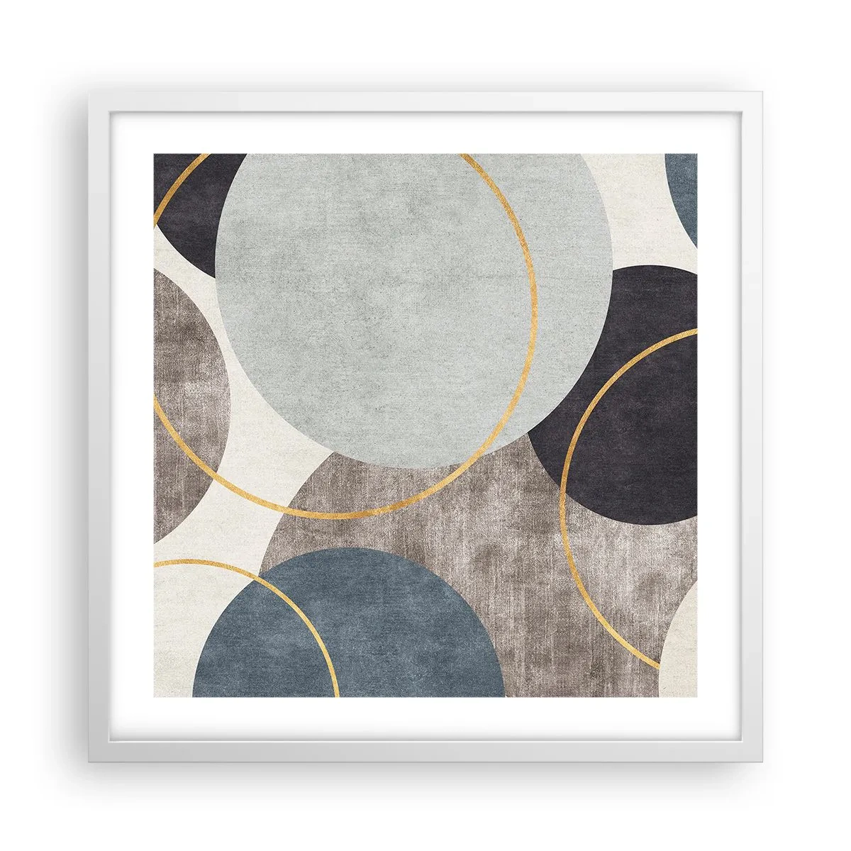 Poszter fekete keretben - Kerékről kerékre - 50x50 cm