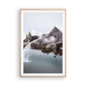 Poszter világos tölgy keretben - Egy szürrealista szemével - 61x91 cm