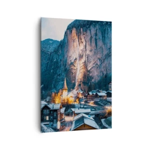 Vászonkép - A tél ragyogó szelleme - 70x100 cm