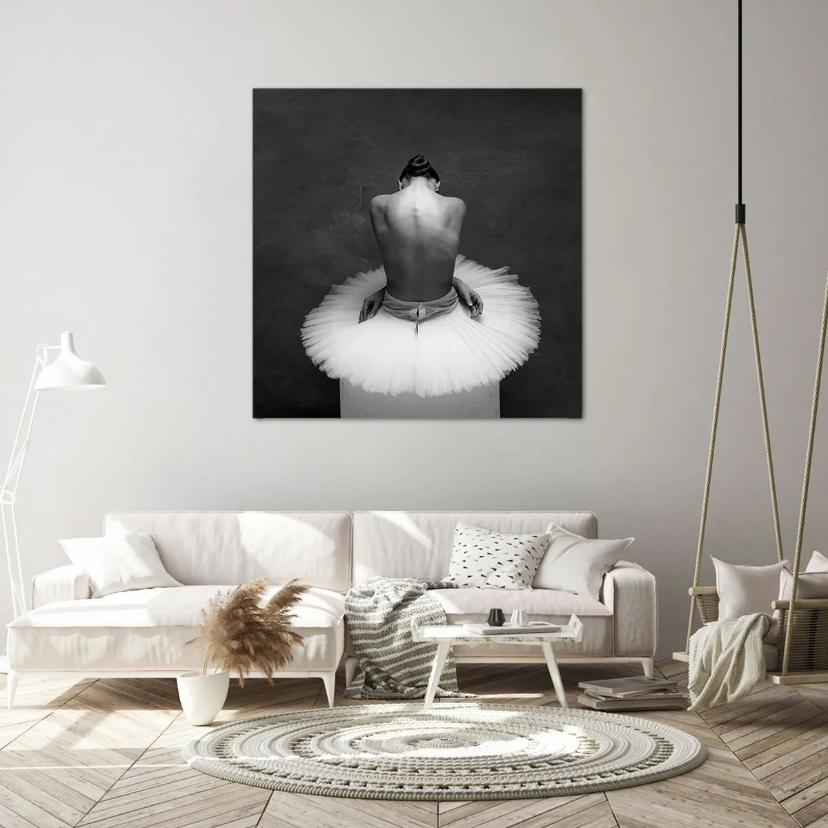 Vászonkép - Épp virágzik - 60x60 cm