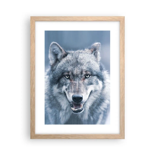 Poszter világos tölgy keretben - Vállalod a kihívást? - 30x40 cm