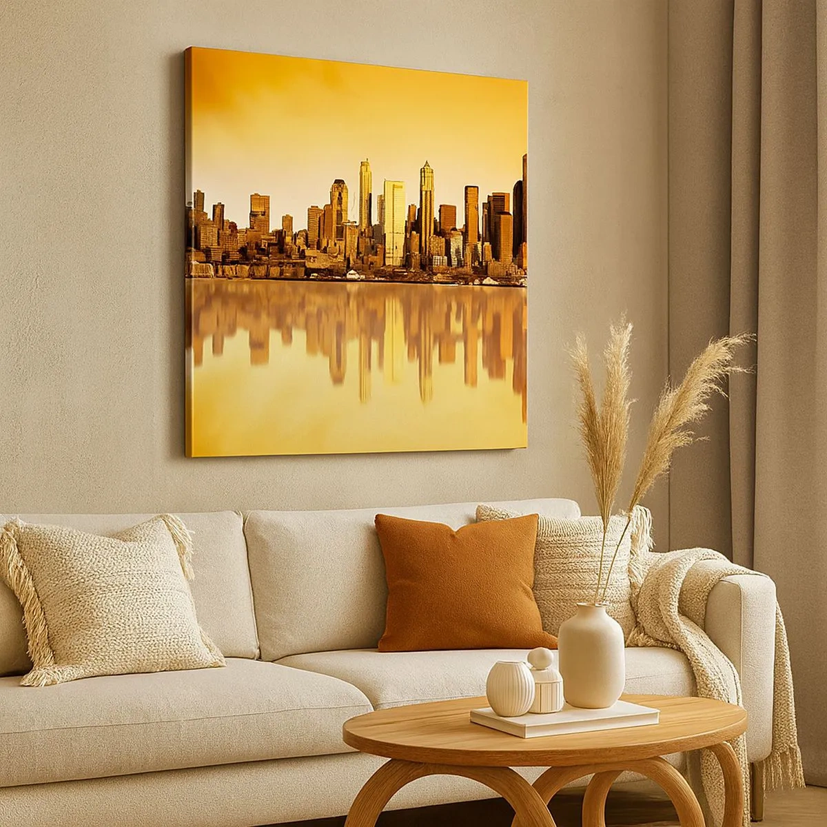 Vászonkép - A metropolisz csendje - 30x30 cm