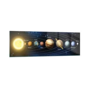 Üveg kép - Egy a tízből - 160x50 cm