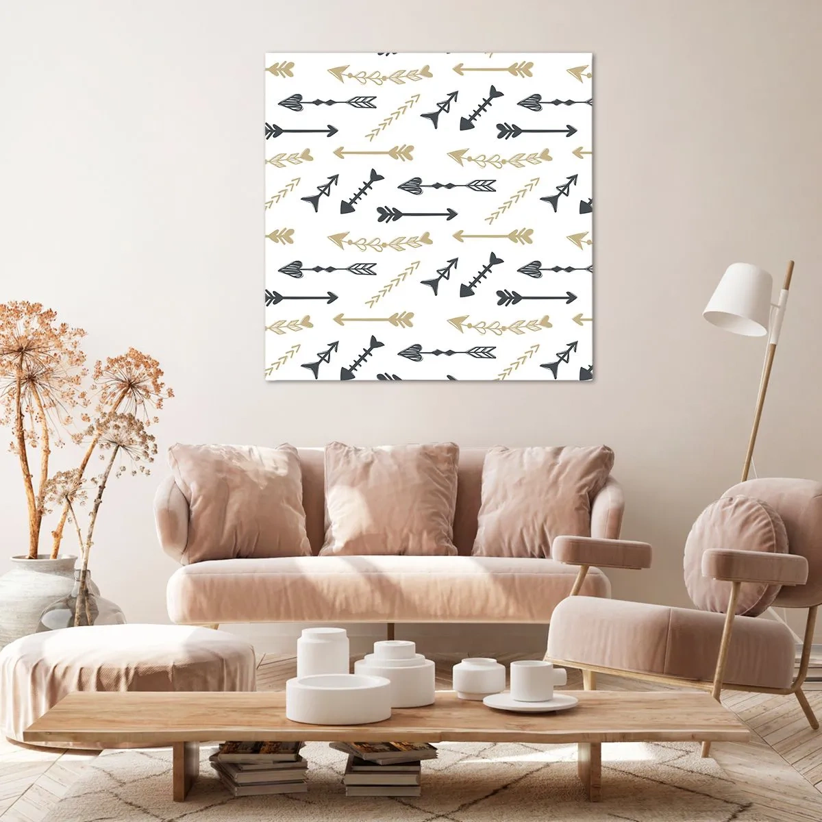 Vászonkép - Az íjász álma - 40x40 cm