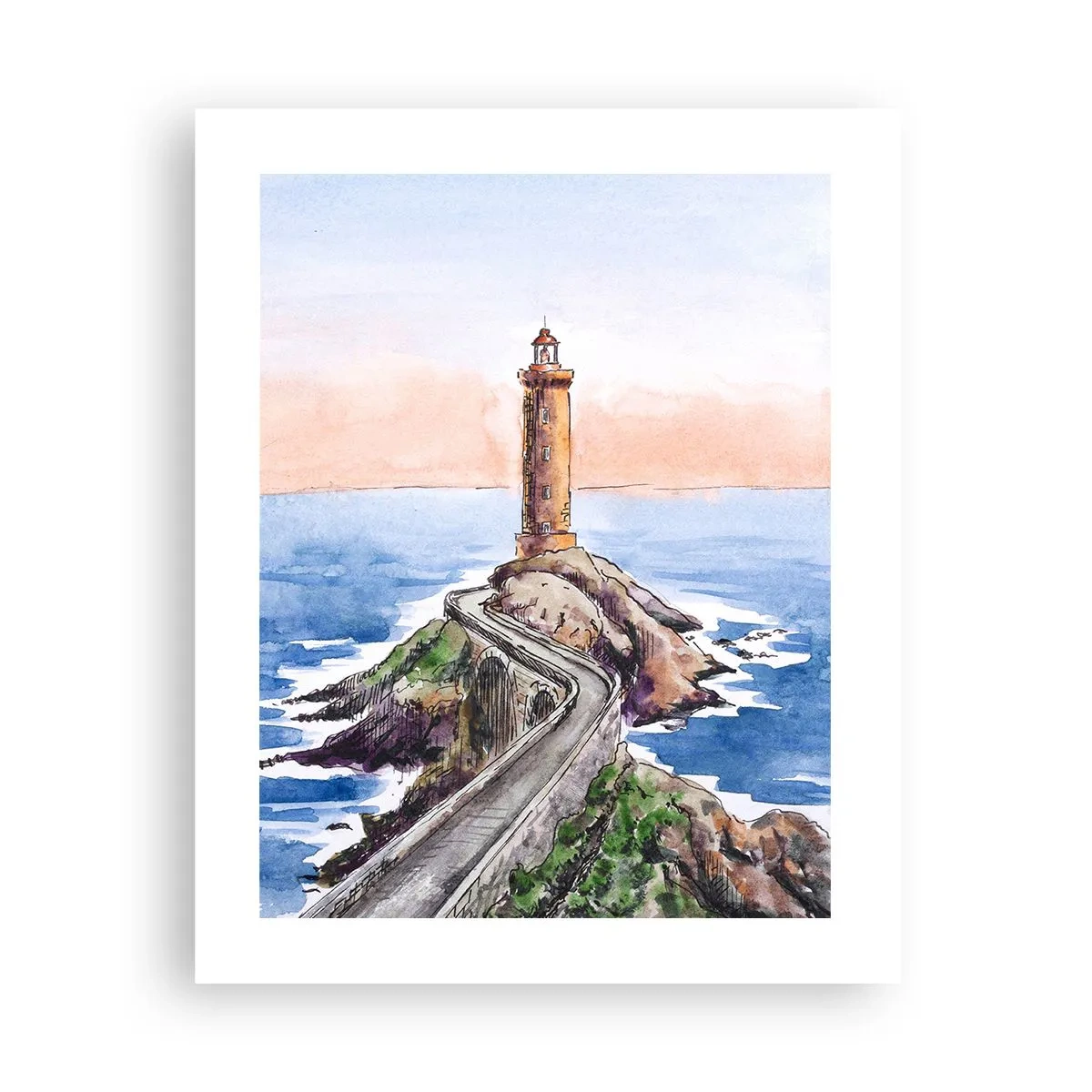 Poszter - Szemben a tengerrel - 40x50 cm