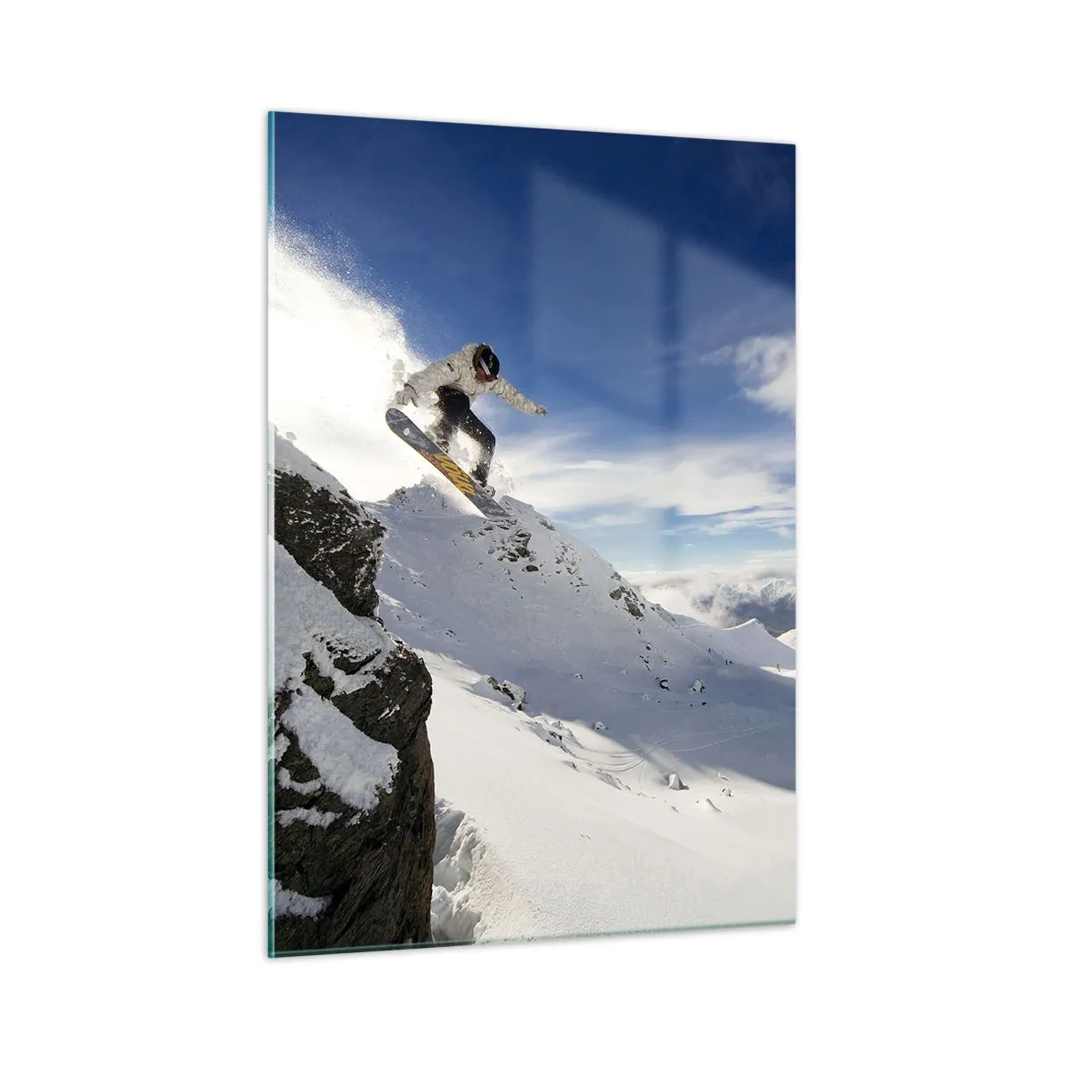 Üveg kép - Szabadság határok nélkül - 50x70 cm