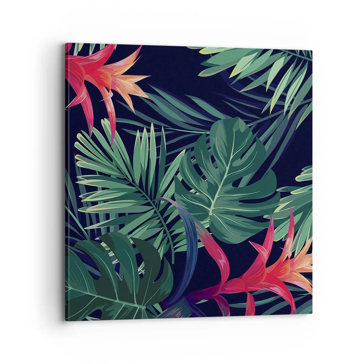 Vászonkép - Zölden égni - 70x70 cm