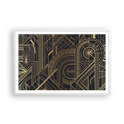 Poszter fekete keretben - Koncepciók, ötletek, tervek - 91x61 cm