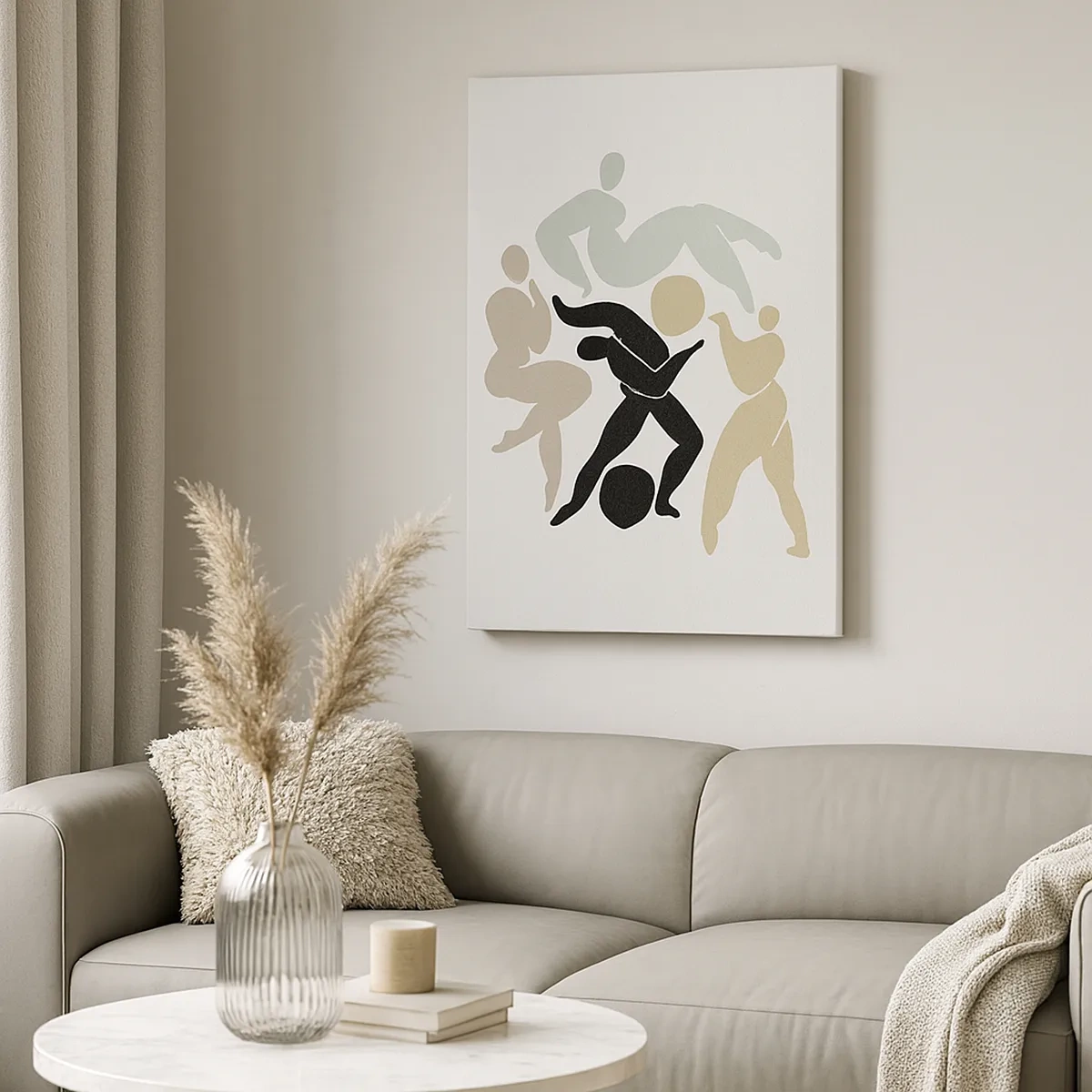 Vászonkép - Mozgás az egészségért és a szépségért - 50x70 cm