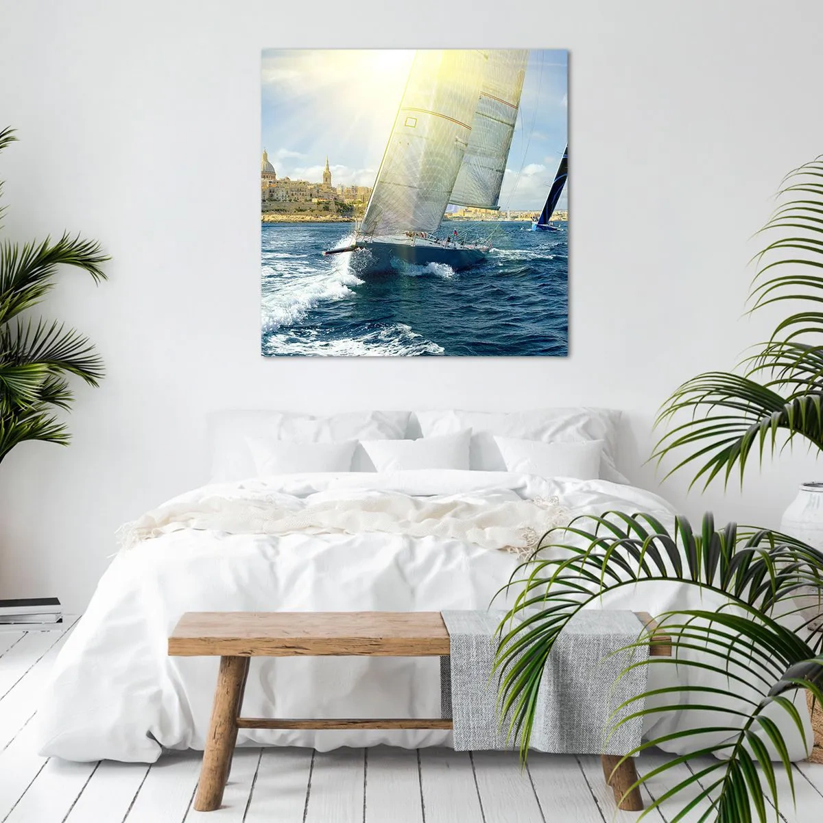 Vászonkép - Ideje elhagyni a várost - 50x50 cm