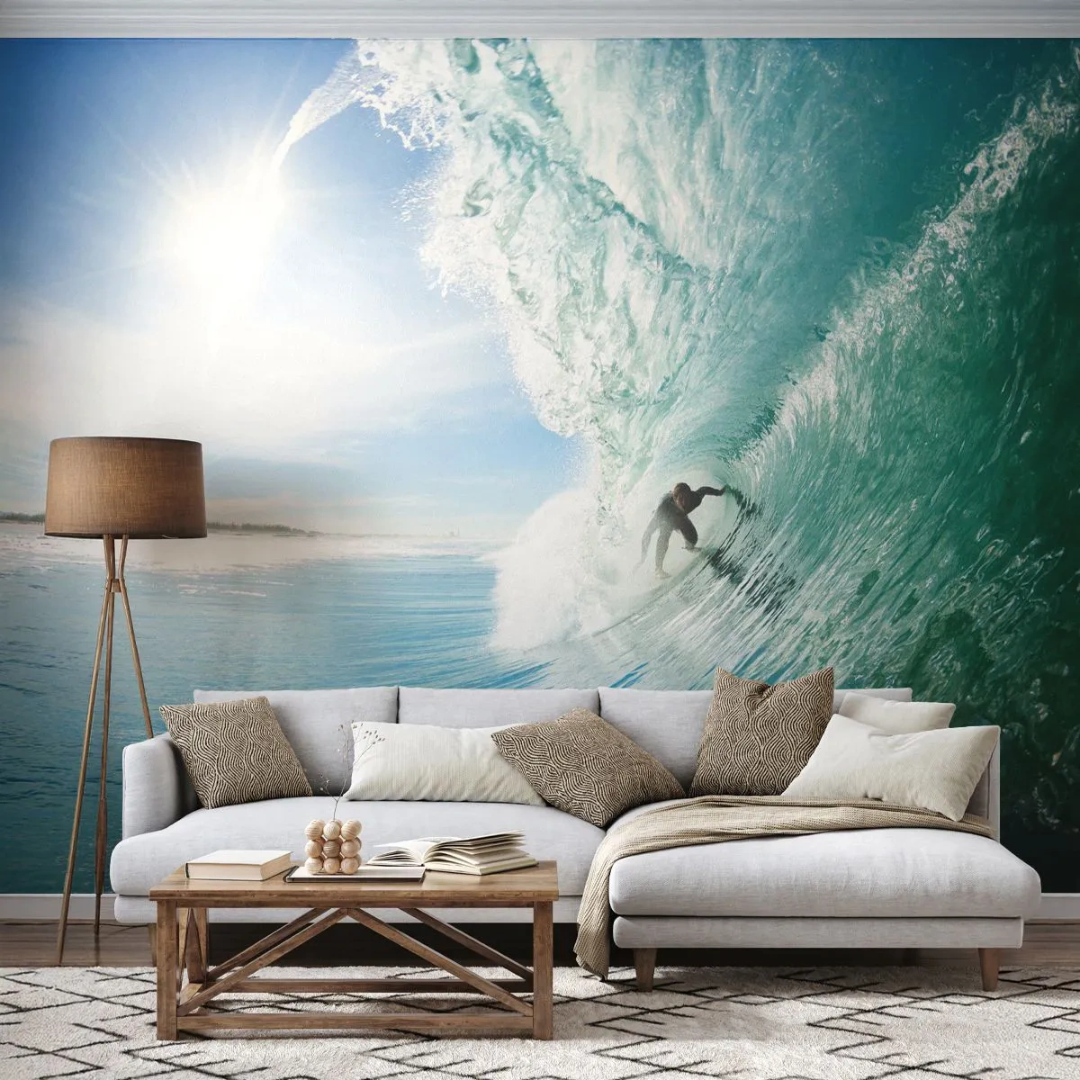 Fotótapéta Standard Eco - Mindig a hullámon - Tájkép, óceán, Szörfös - 400x280 cm