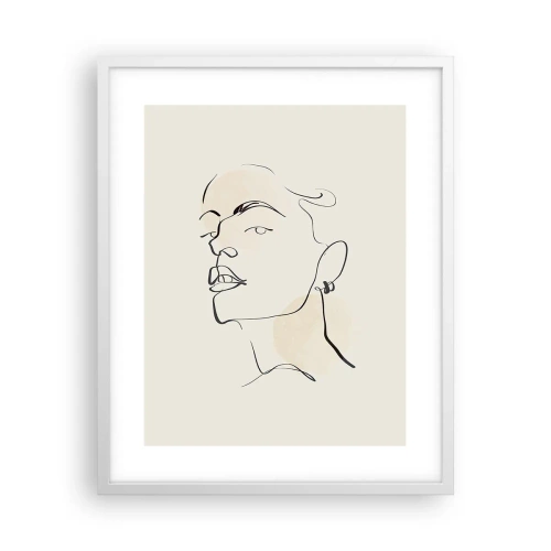 Poszter fekete keretben - Büszke tekintet - 40x50 cm