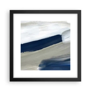 Poszter fehér keretben - Találkozás a fehérrel - 30x30 cm