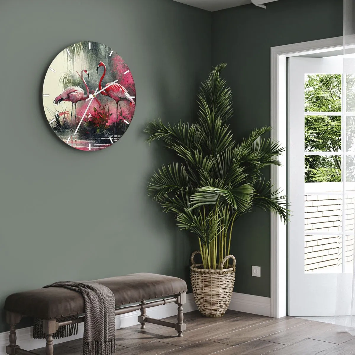 Falióra, Óra - Egy lecke a természetes bájról - 40x40 cm