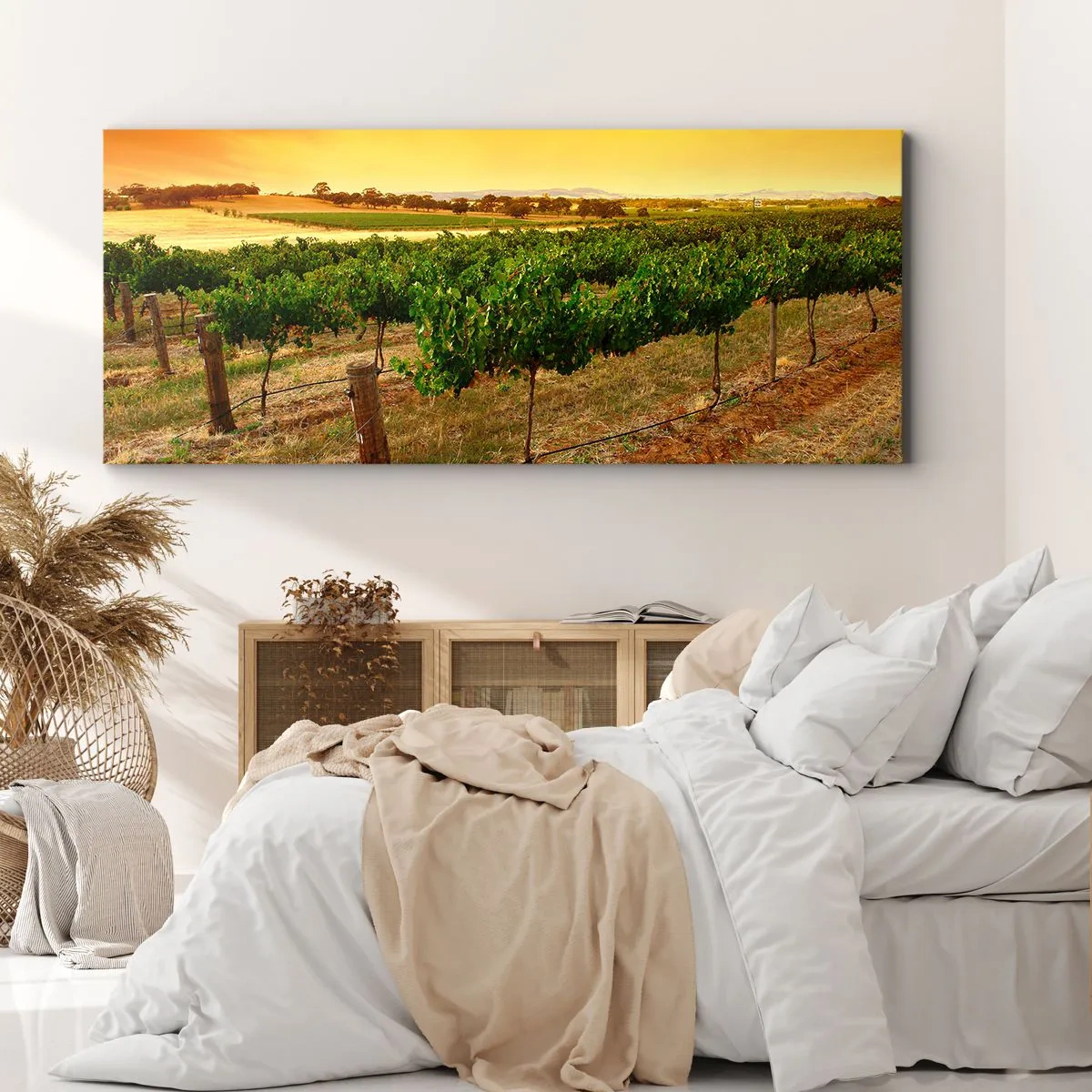 Vászonkép - Inni a napot - 140x50 cm