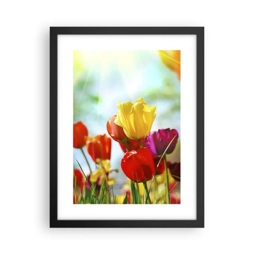 Poszter fehér keretben - A nap minden színe - 30x40 cm