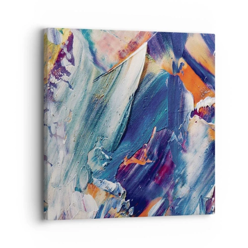Vászonkép - Színkavalkád - 30x30 cm