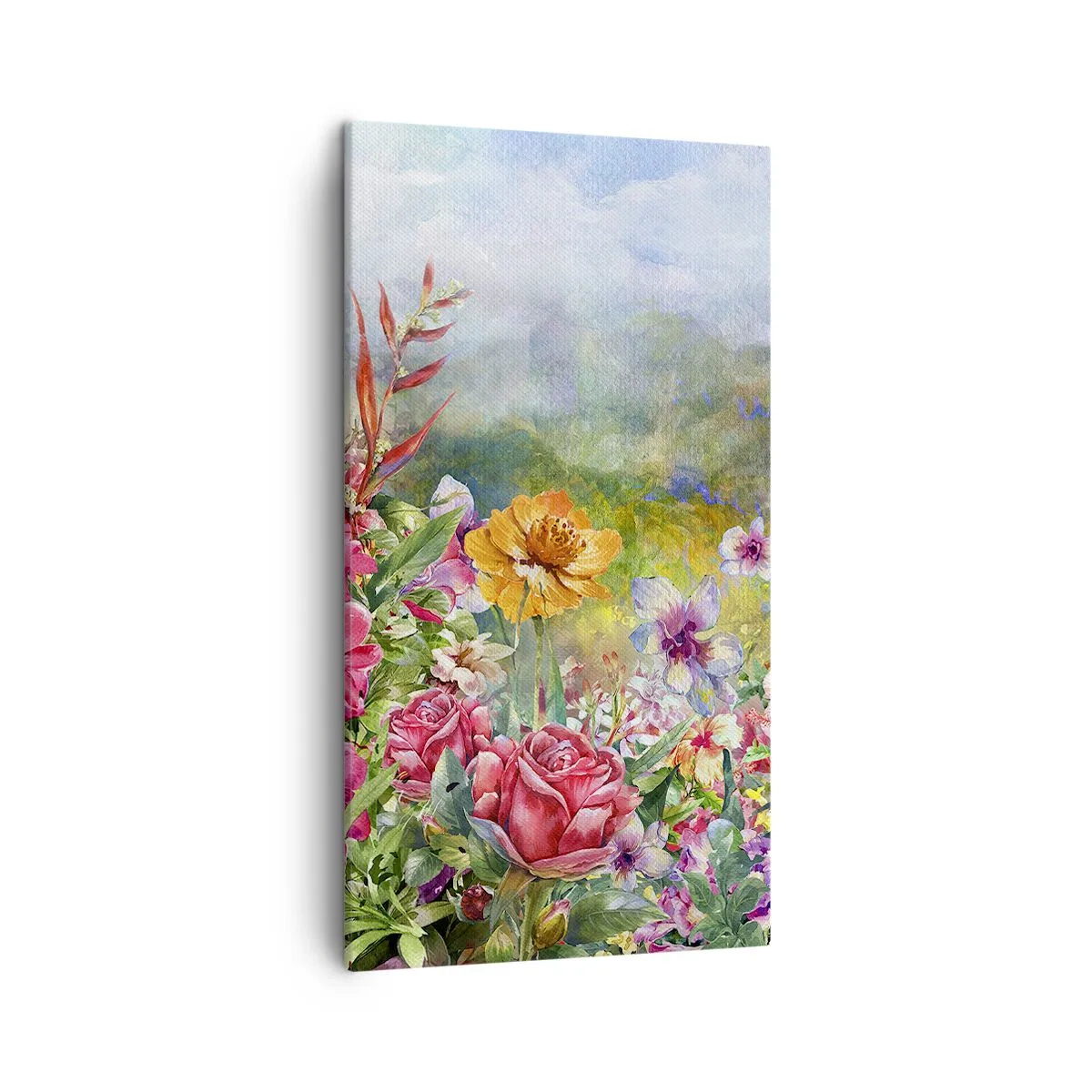 Vászonkép - A kert, amelyik megőrült - 45x80 cm