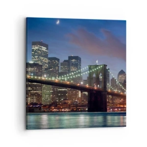 Vászonkép - Ragyogó éjszaka - 70x70 cm