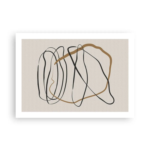 Poszter - Kompozíció - birtokló tánc - 70x50 cm