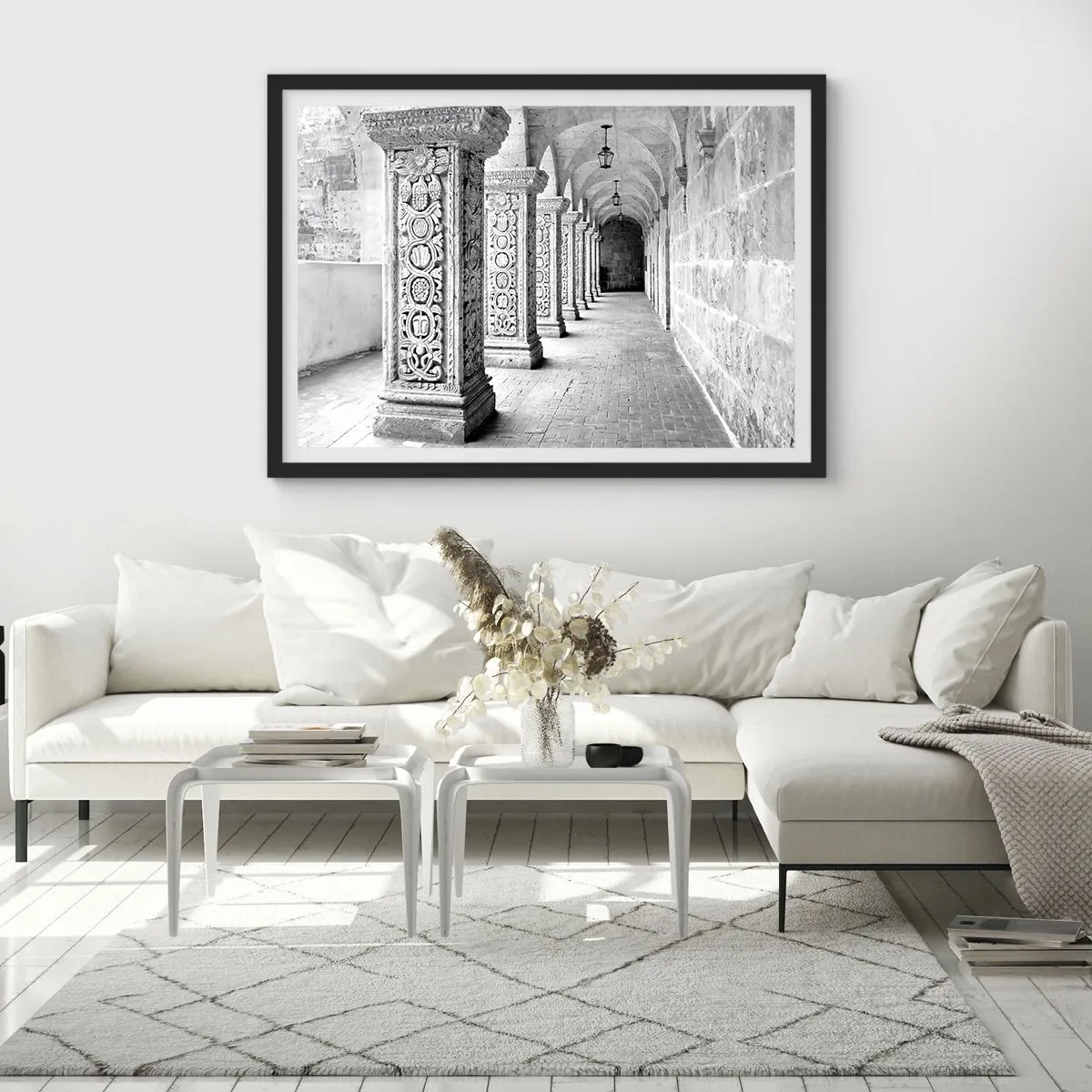 Poszter fehér keretben - És hová megy...? - 70x50 cm