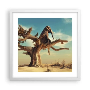 Poszter fekete keretben - Egy új nézőpont - 40x40 cm