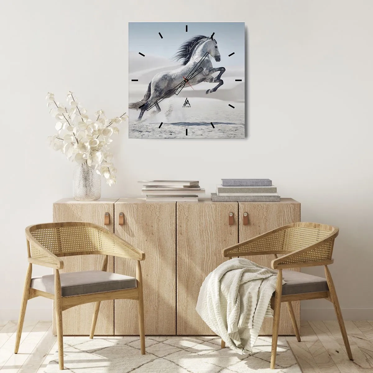 Falióra, Óra - arab herceg - 40x40 cm