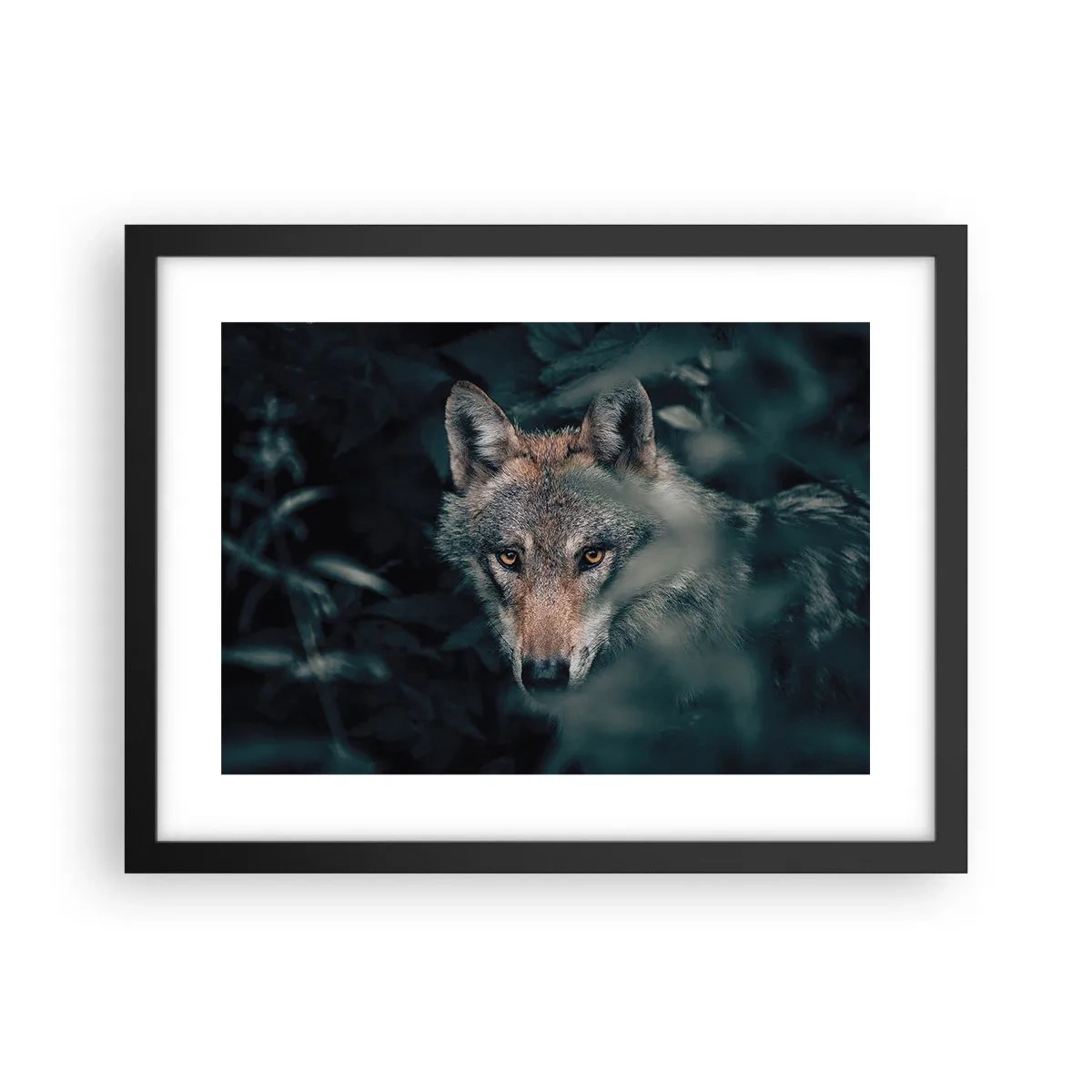 Poszter fehér keretben - Vadász - 40x30 cm