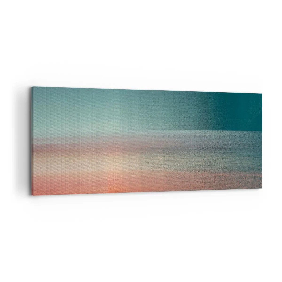 Vászonkép - Absztrakt: fényhullámok - 100x40 cm