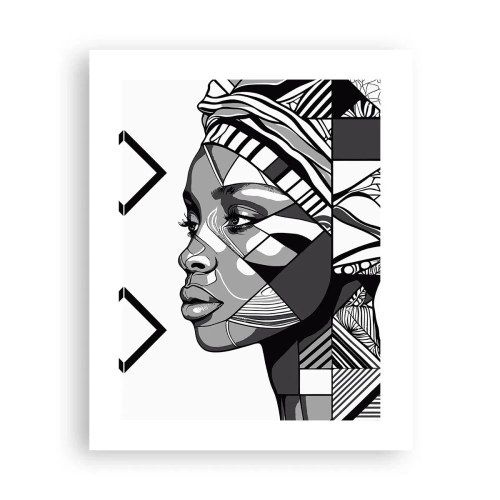 Poszter - Etnikai portré - 40x50 cm
