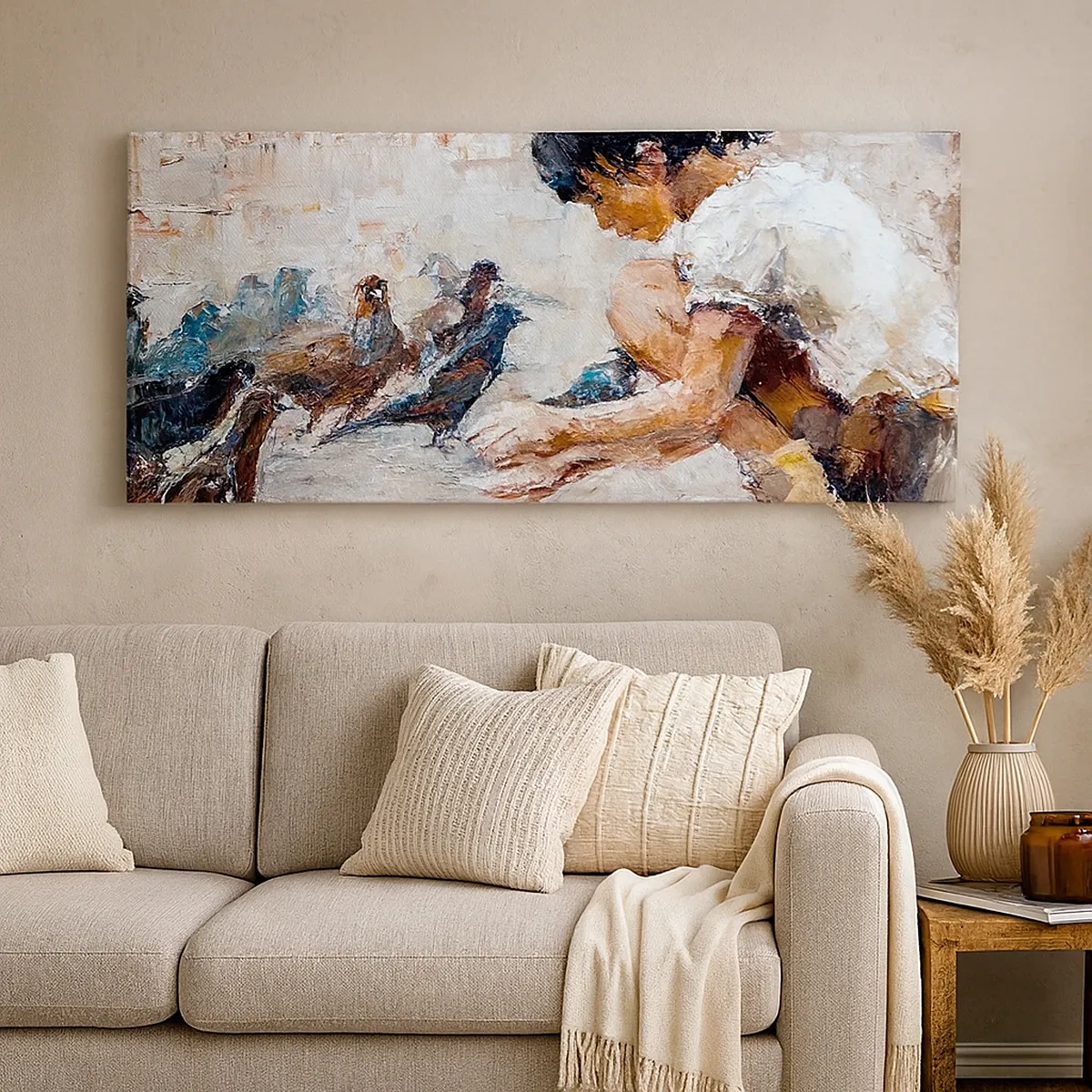 Vászonkép - A kicsik és a legkedvesebbek - 30x30 cm