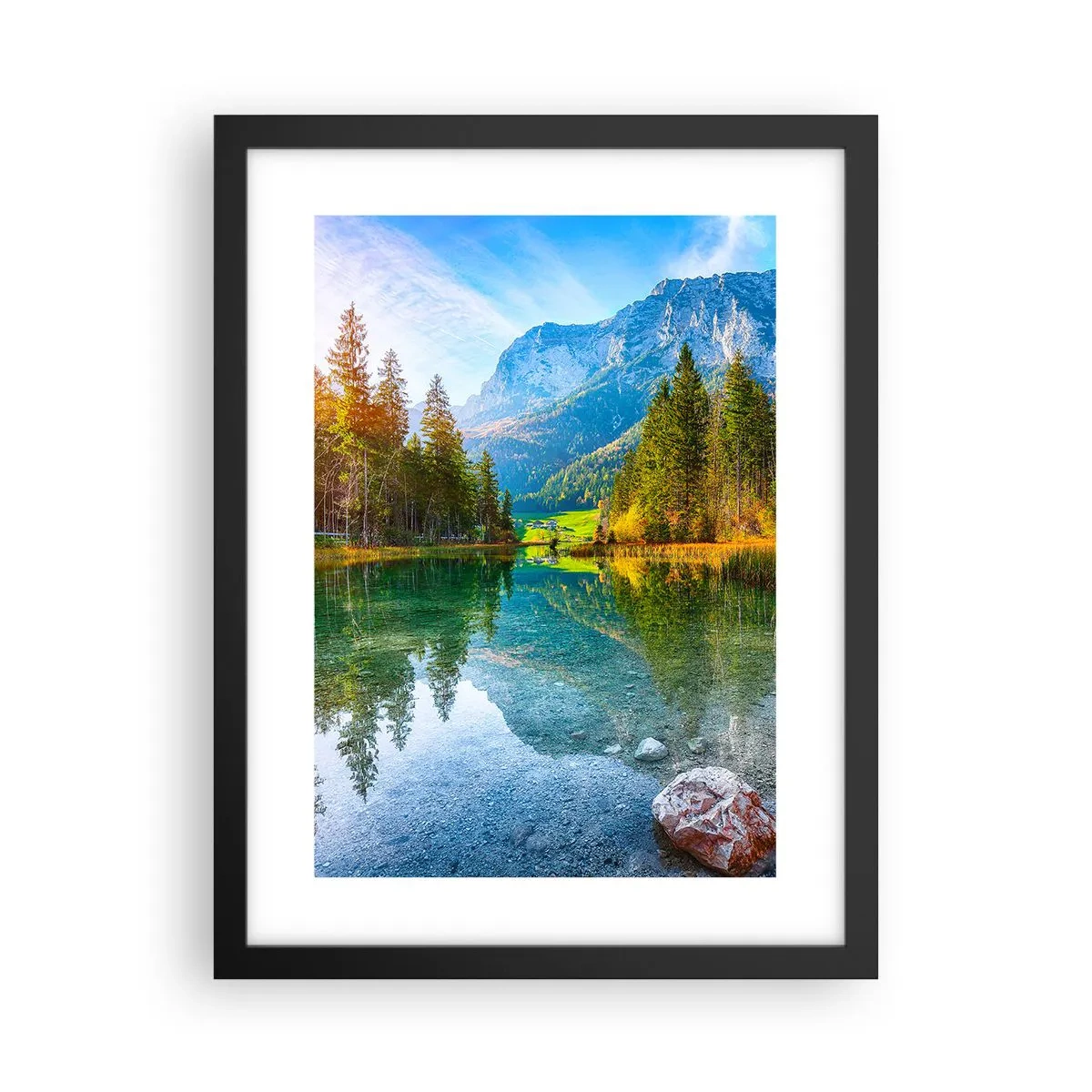 Poszter fehér keretben - Az ősz enyhesége - 30x40 cm