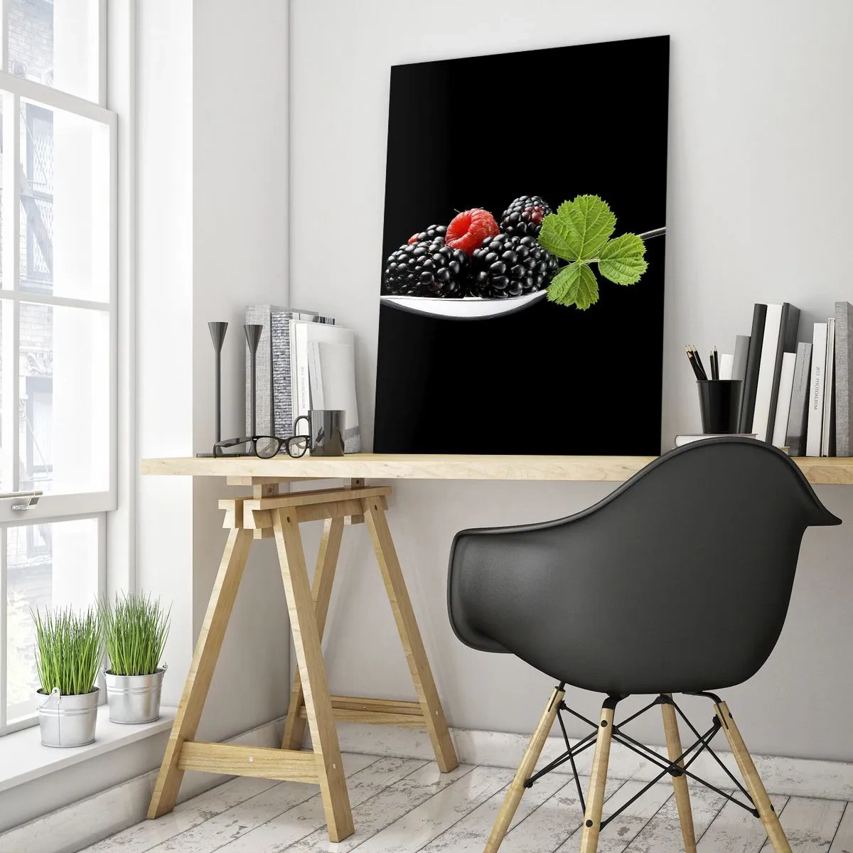 Üveg kép - A frissesség íze - 50x70 cm
