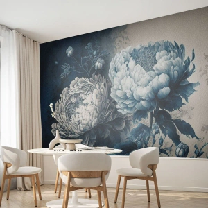 Öntapadós Fotótapéta Deluxe Sticker - Egy jól összeillő pár - Virágok, Klasszikus, Rokokó - 100x70 cm