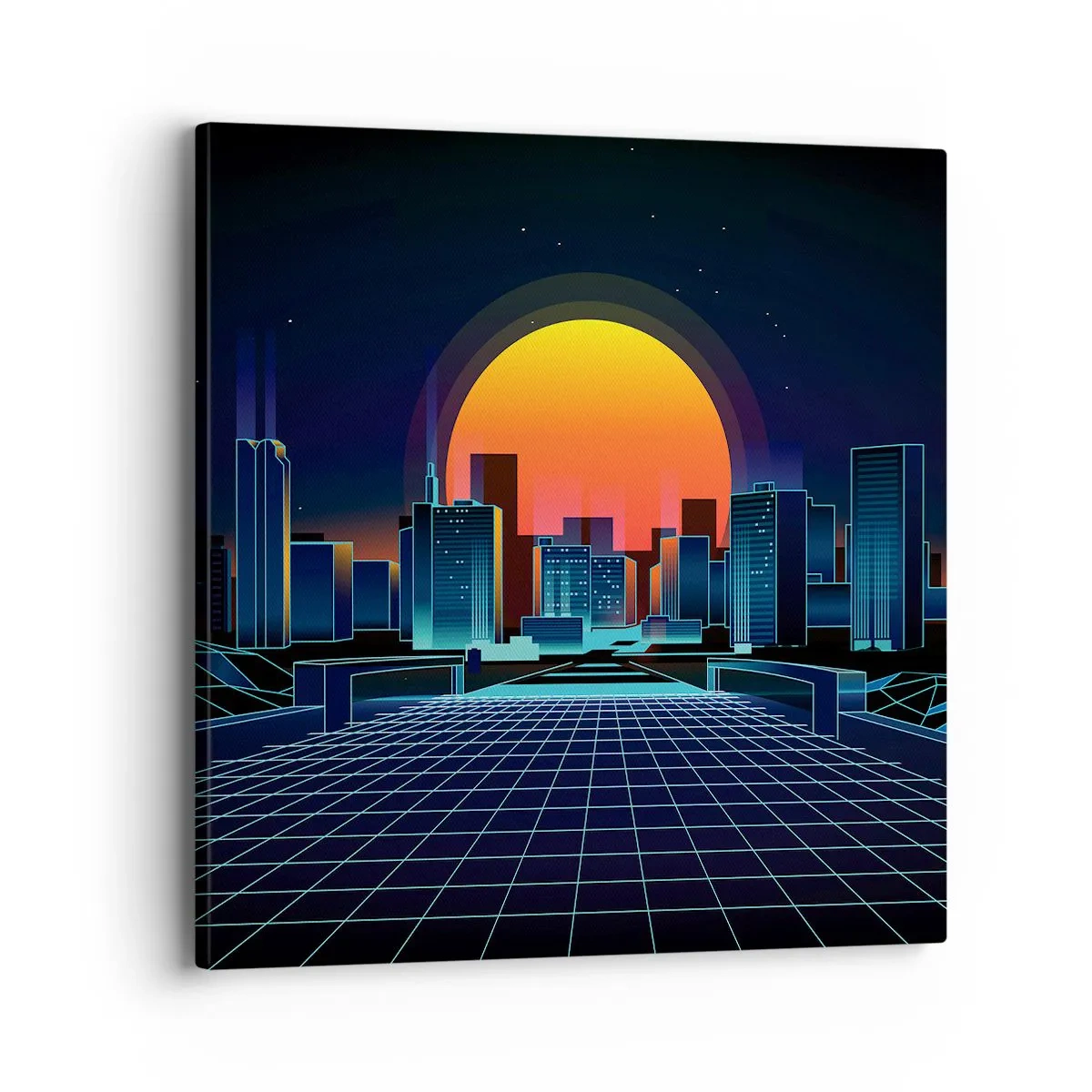 Vászonkép - Még mindig a valóságba akarsz menni? - 40x40 cm