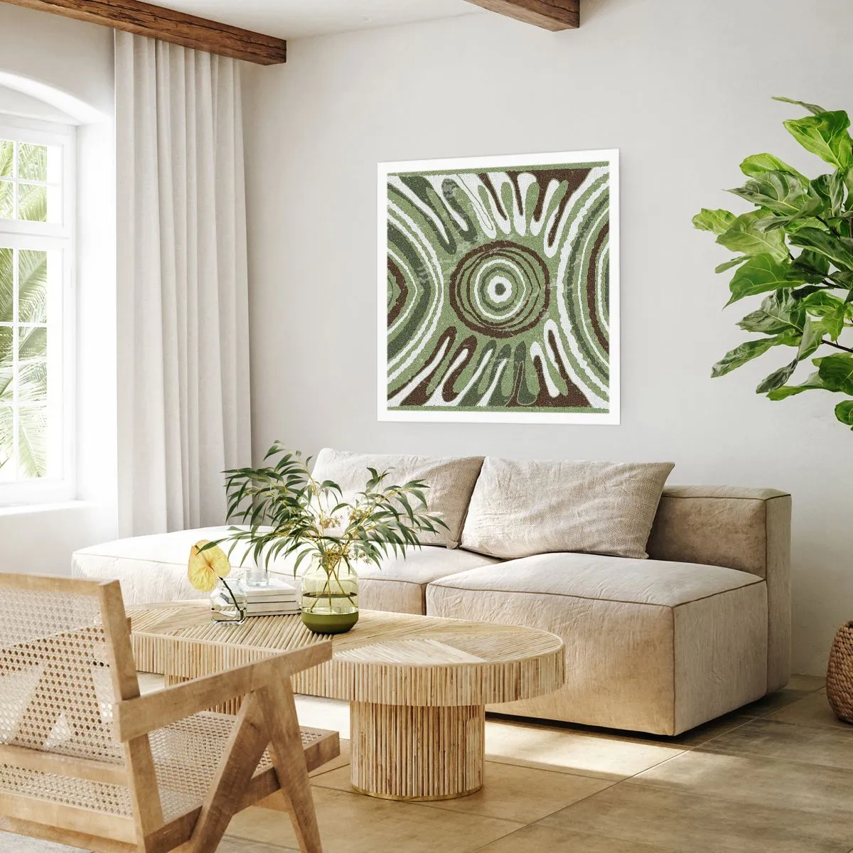 Poszter - Az érzelmek robbanása - 50x50 cm