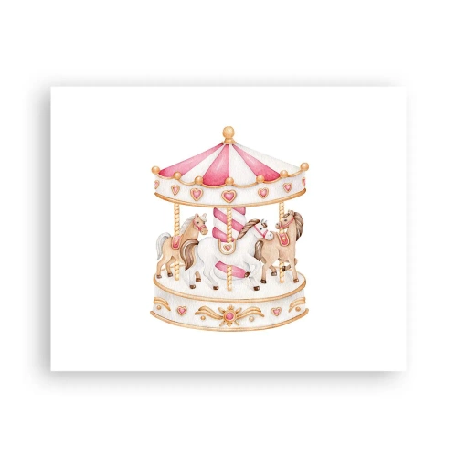 Poszter - A gyermekkor édes világa - 50x40 cm