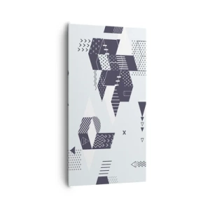 Vászonkép - Lélekben a matematika - 65x120 cm