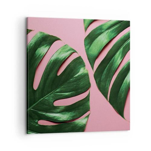 Vászonkép - Zöld rendez-vous - 60x60 cm