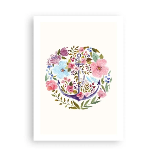 Poszter - Egy tengerész jó éjszakai alvása - 50x70 cm