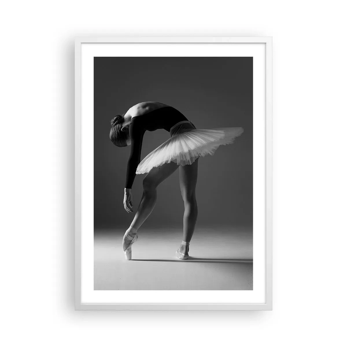 Poszter fekete keretben - Bella balerina - 50x70 cm