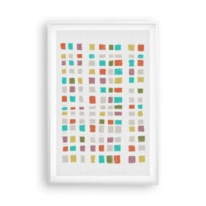 Poszter fekete keretben - Ismeretlen játék - 61x91 cm