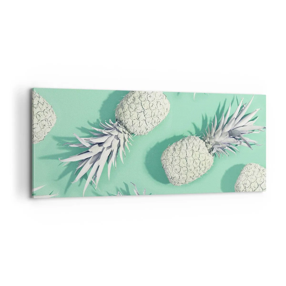 Vászonkép - jól megy a mentával - 100x40 cm