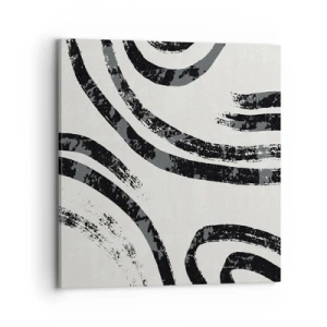 Vászonkép - Félig megállt - 70x70 cm