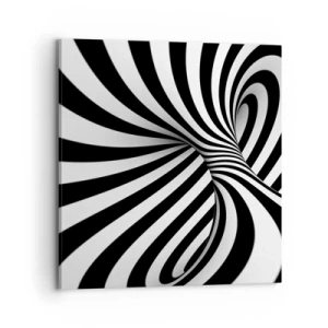 Vászonkép - Összetétel: táncoló tér - 70x70 cm