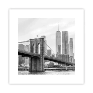Poszter - New York-i hangulat - 30x30 cm