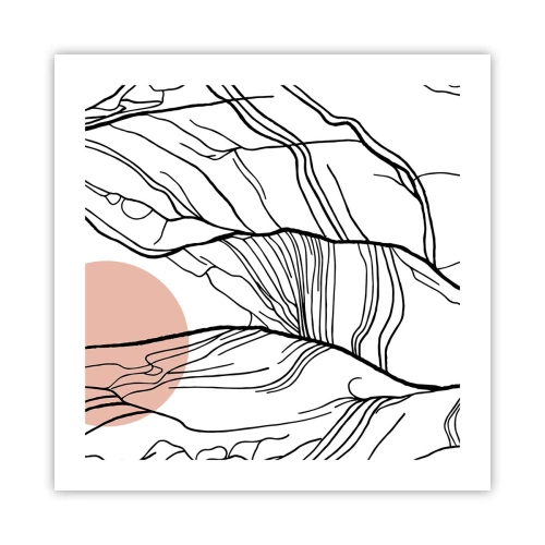 Poszter - Gallyak hálójában - 50x50 cm